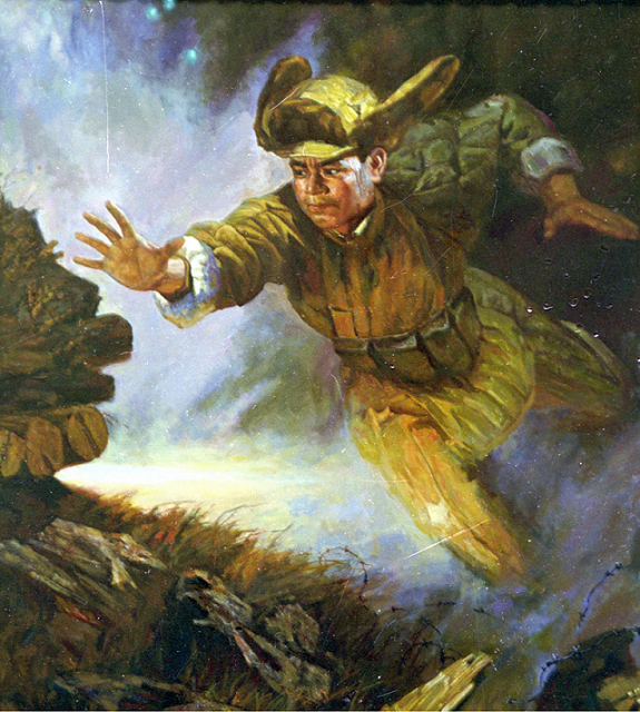 百年瞬间丨黄继光牺牲